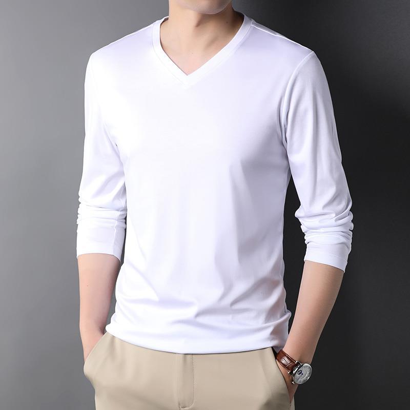 Undershirt Crew Neck - Stylish 2023 V-Neck Long Sleeve Henley