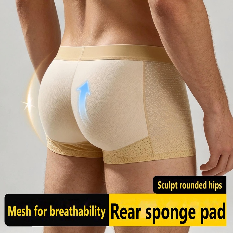 Men Padded Boxer Underwear Sex - Boxer Shorts Modal 评论和价格