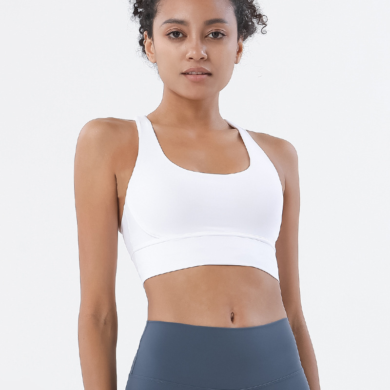 New Cross Back Nylon Yoga Top  - Quick Dry Underwear 评论和价格